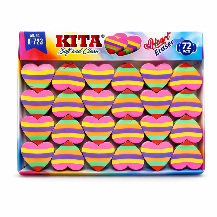 KITA HEART ERASER NO K723