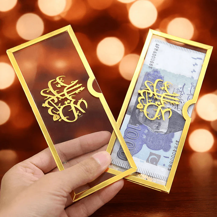 Acrylic Crystal Eidi Envelope