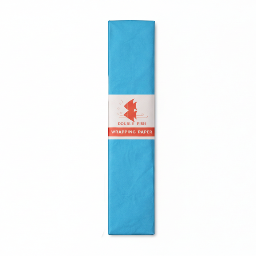 CREPE PAPER [SINGLE COLOUR] DOUBLE FISH