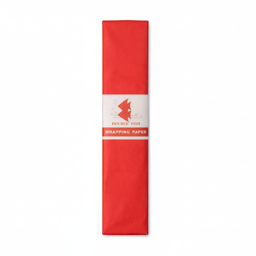 CREPE PAPER [SINGLE COLOUR] DOUBLE FISH