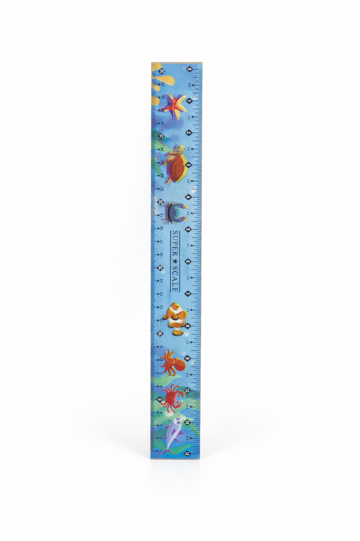 CHARACTER WOOD SCALE [ 12 INCH ]
