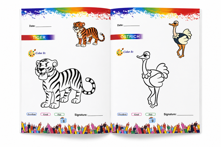 Animal Coloring Book