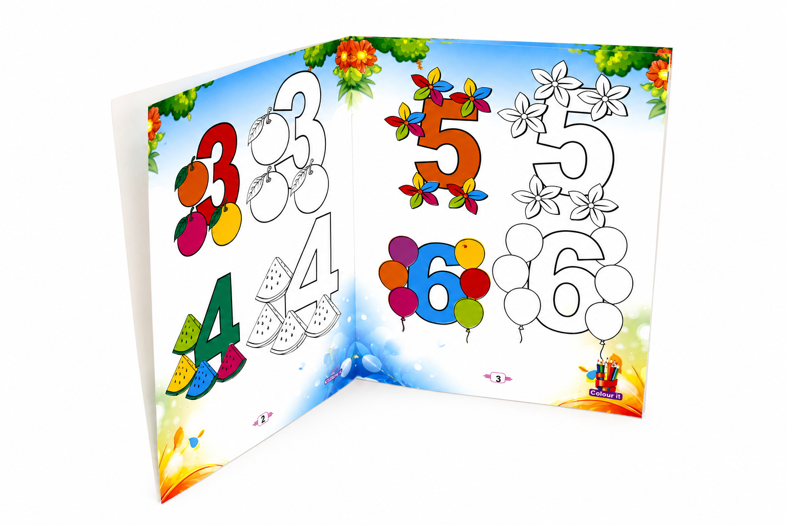 123 Coloring Book