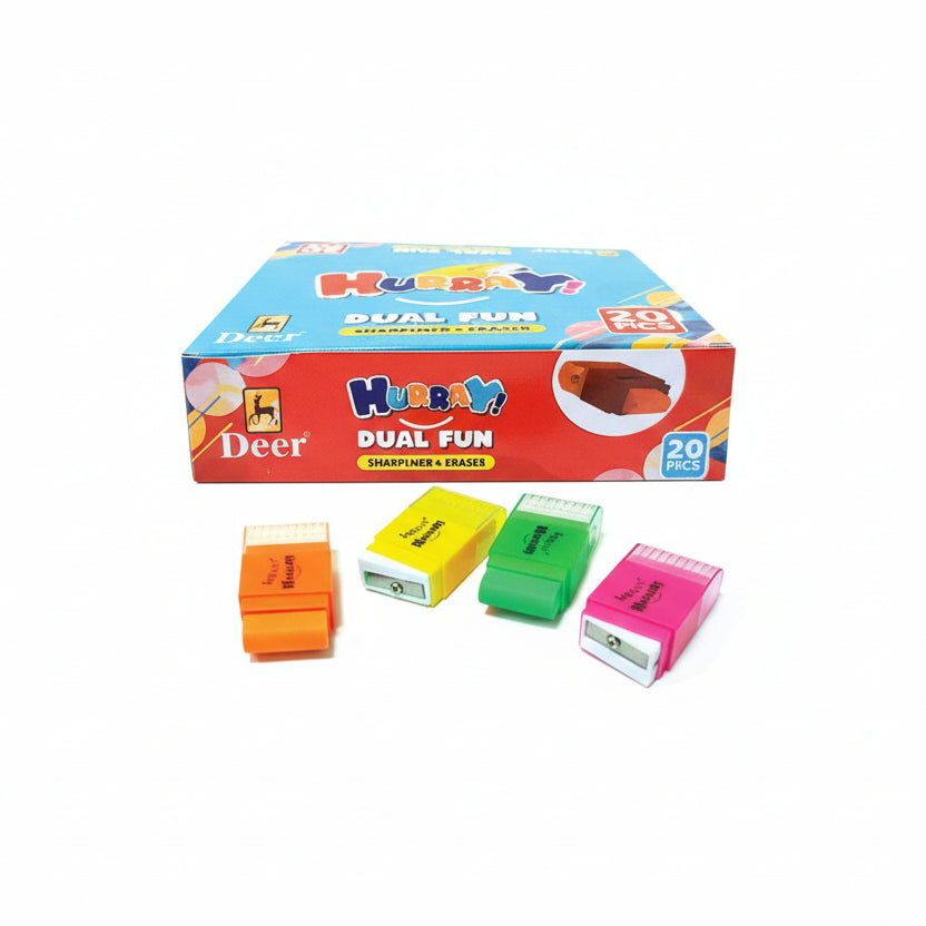 DEER HURRAY SHARPNER AND ERASER