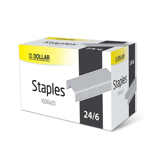 DOLLAR STAPLER PINS NO 24/6