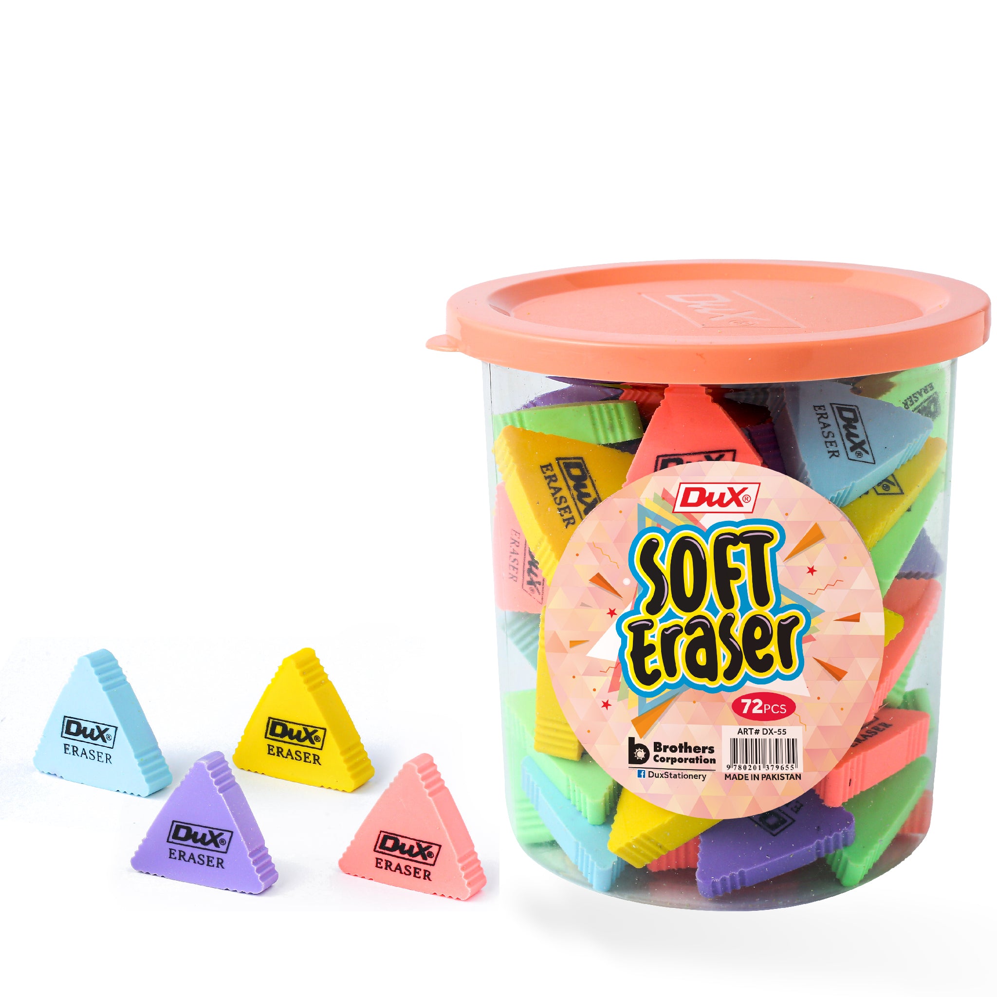 DUX ERASER TRIANGLE