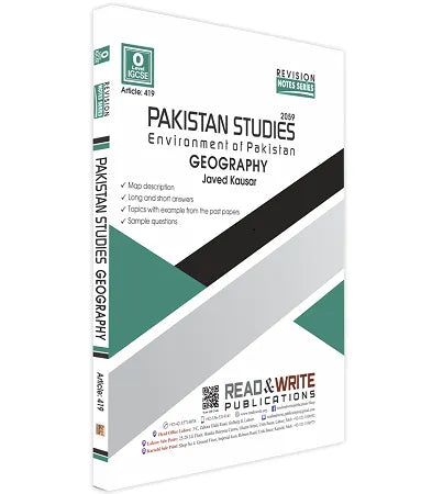 Environment of Pakistan Geography O Level Paper 2 Revision Notes Art #419