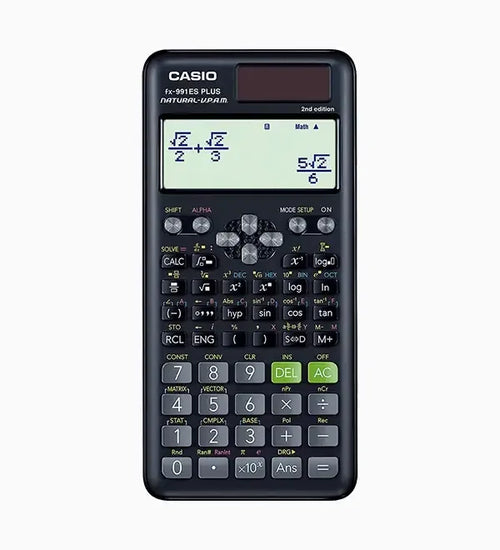 CASIO CALCULATOR 417 FUNCTION NO FX991ES PLUS [ 2ND EDITION ]