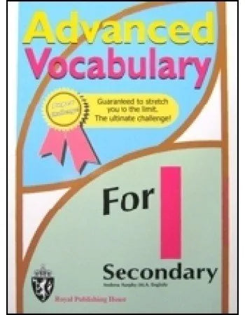 Advanced Vocabulary for Secondary 1 Latest Redspot