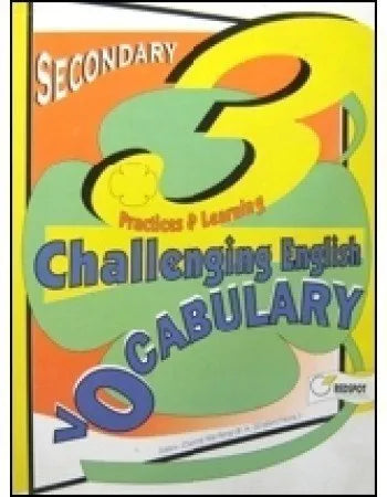 Challenging English Vocabulary for Secondary 3 Latest Redspot