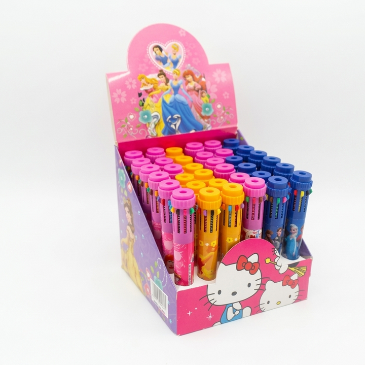 FANCY BALL PEN 8 COLOUR [ 8 IN 1 ]