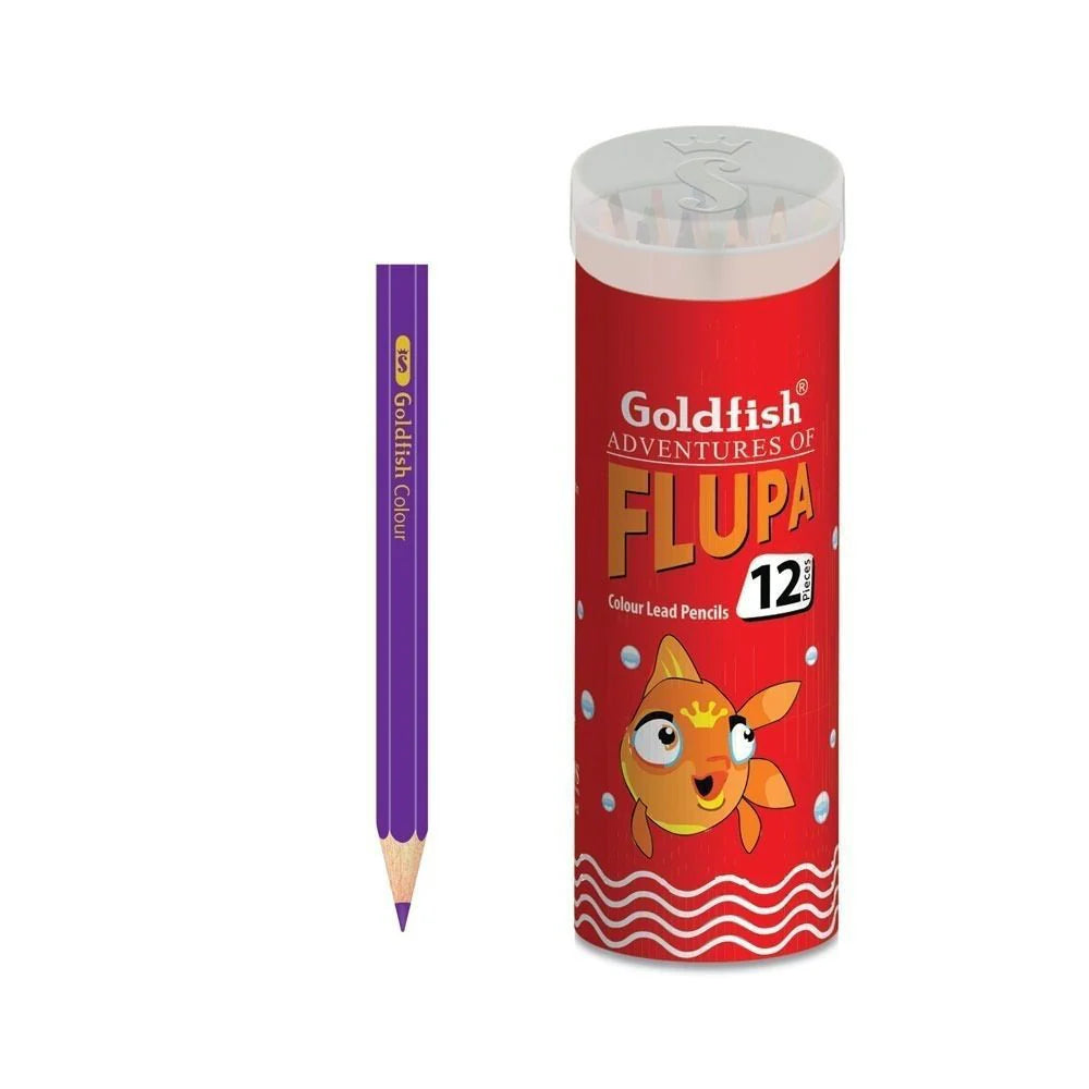 GOLDFISH HALF PENCIL COLOUR [ PLASTIC CAN ]