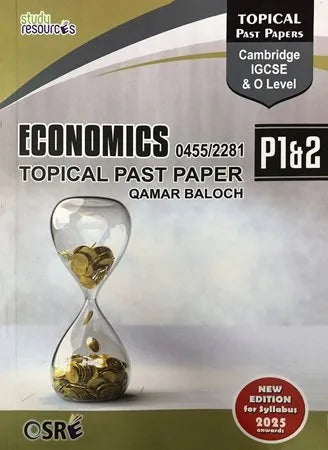 IGCSE / O Level Economics Topical Paper 1 and Paper 2 By Qamar Baloch