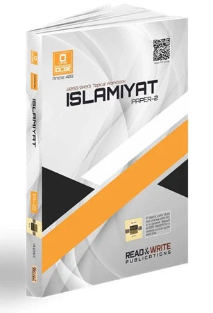 Islamiyat IGCSE / O Level Paper 2 Topical Unsolved Art #408