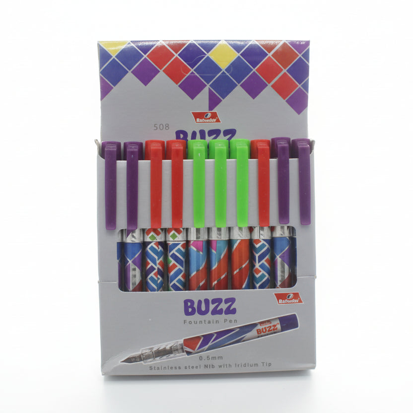 BAHADUR BUZZ FOUNTAIN PEN NO. 509