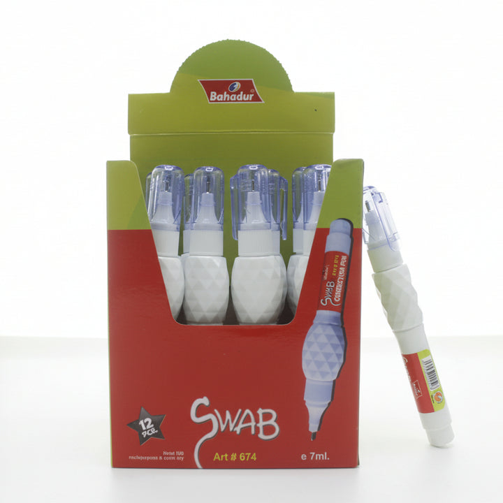 BAHADUR SWAB CORRECTION PEN NO. 674