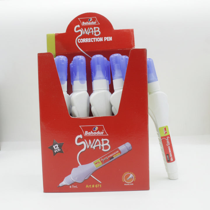 BAHADUR SWAB CORRECTION PEN NO. 671