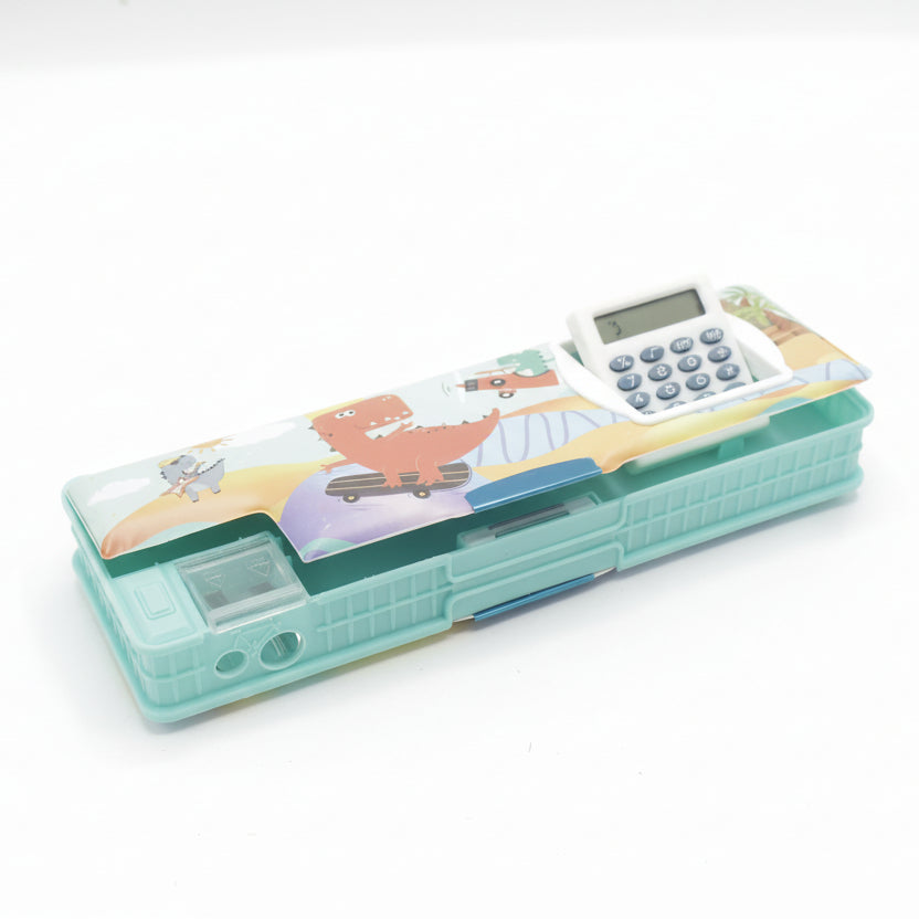 FANCY GEOMETRY BOX WITH CALCULATOR NO C776A / B8631