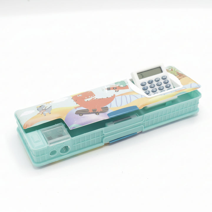 FANCY GEOMETRY BOX WITH CALCULATOR NO C776A / B8631