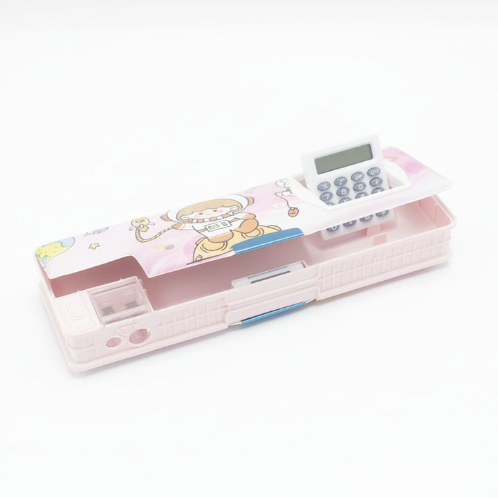 FANCY GEOMETRY BOX WITH CALCULATOR NO C776A / B8631