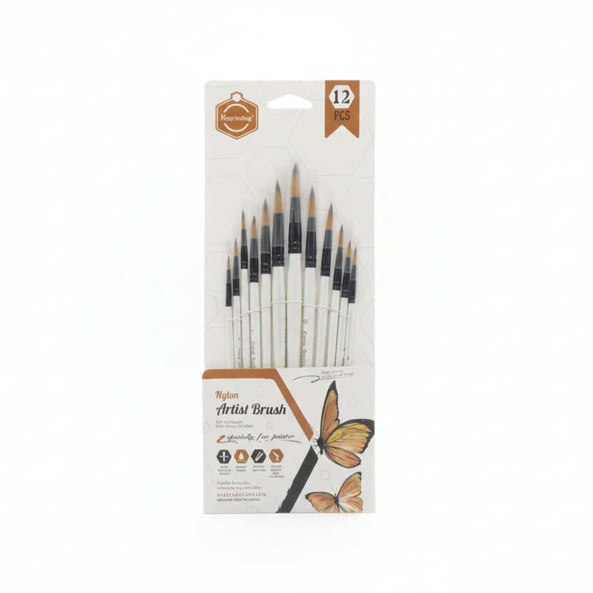KEEP SMILING PAINT BRUSH SET