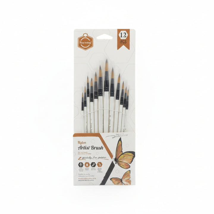 KEEP SMILING PAINT BRUSH SET