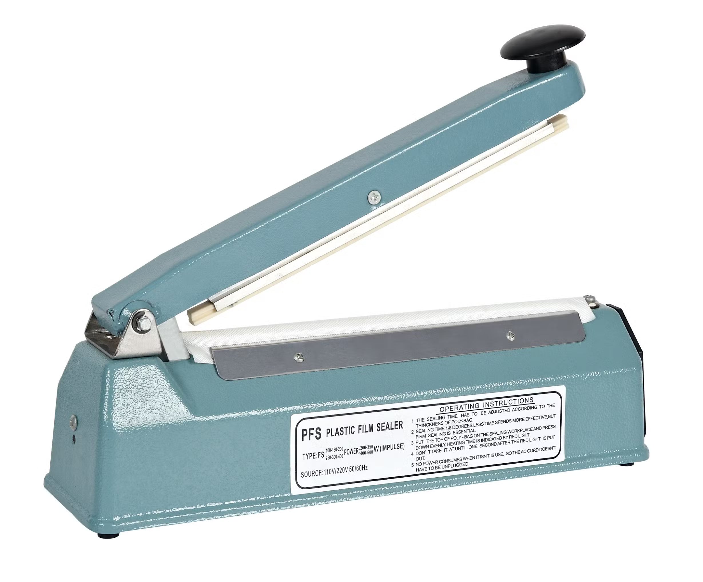 THREE FLOWERS SEALER MACHINE METAL BODY 12" [ 300MM ] NO TF300I