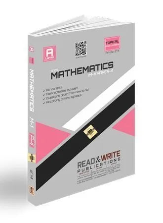 Mathematics A Level Paper 4 (M1) Topical Past Papers Art #274