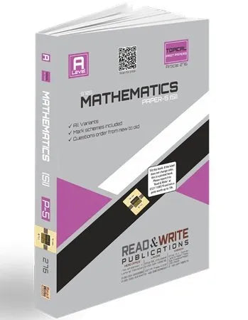 Mathematics A Level Paper 5 (S1) Topical Past Papers Art #276