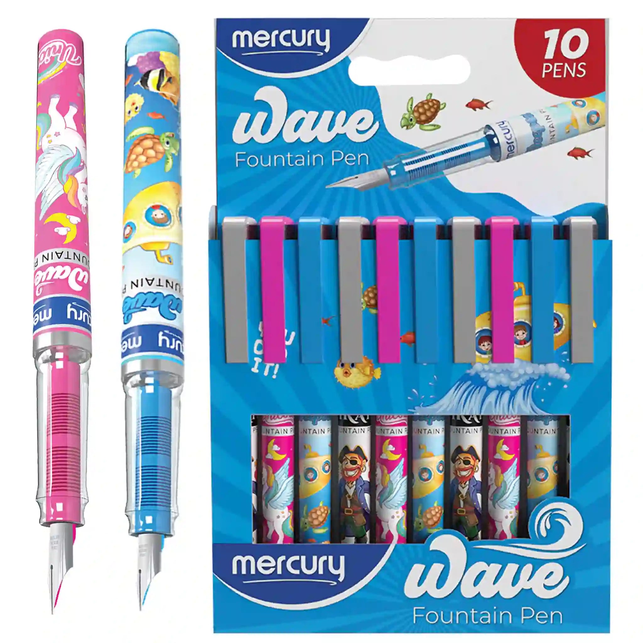 MERCURY WAVE FOUNTAIN PEN