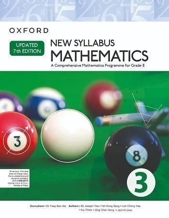 New Syllabus Mathematics Book 3 NSM D3 Updated 7th Edition SNC