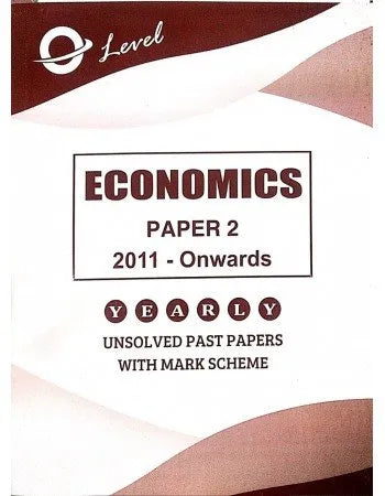 O Level Economics Paper 2 Unsolved up to June 2025