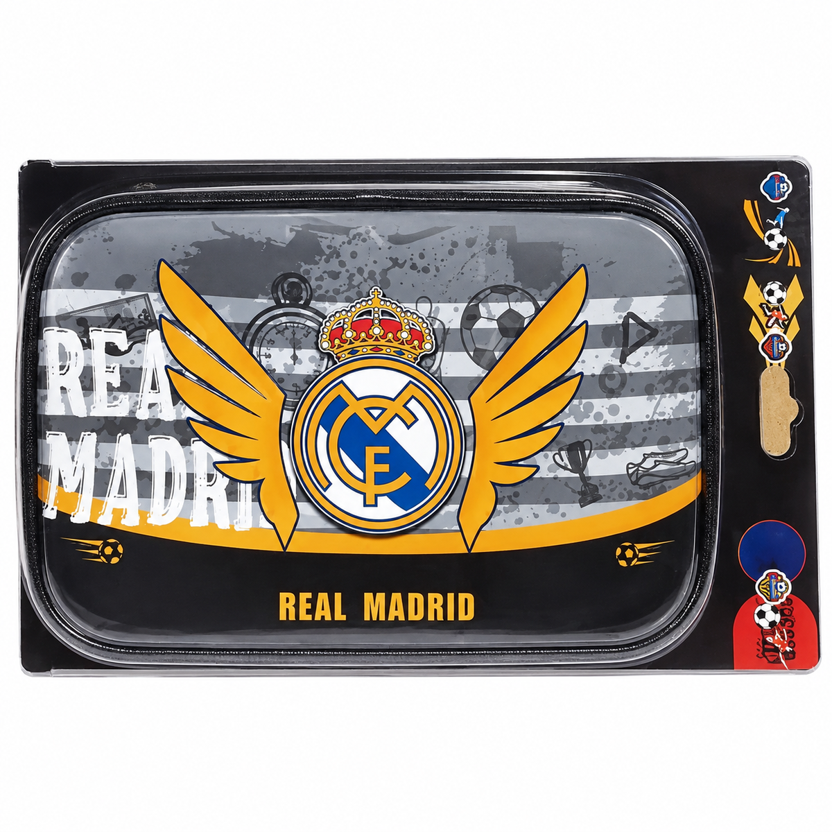 Real Madrid Character Pouch | 3D Character Pouch | Football Club Character pouch