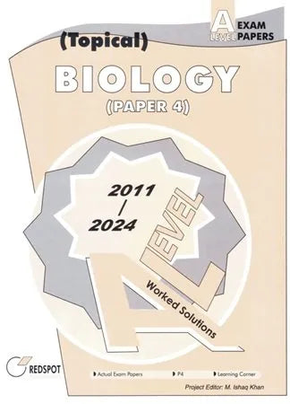 Redspot A Level Biology Paper 4 Topical 2025 Edition