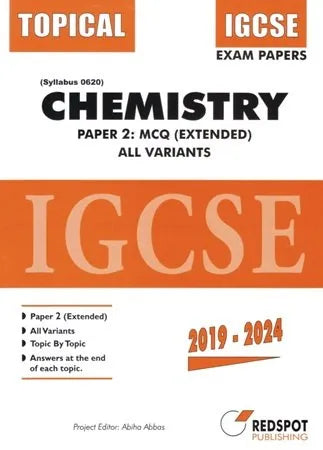 Redspot IGCSE Chemistry Topical Paper 2 2025 Edition