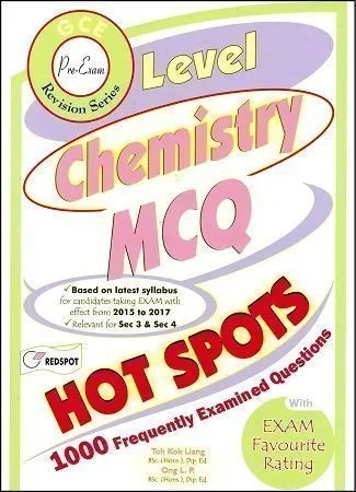 Redspot O Level 1000 Chemistry MCQs with Helps