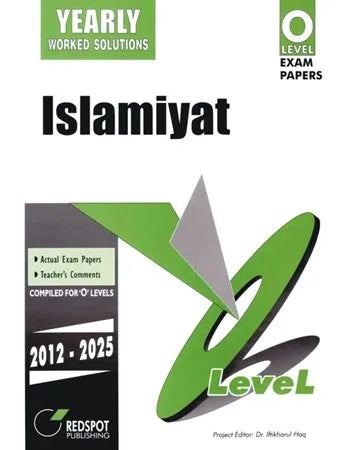 Redspot O Level Islamiyat Yearly 2026 Edition