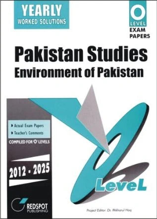 Redspot O Level Pakistan Studies Geography Yearly 2026 Edition