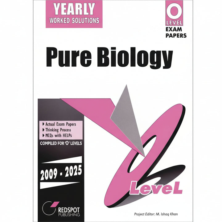 Redspot O Level Pure Biology Yearly 2026 Edition