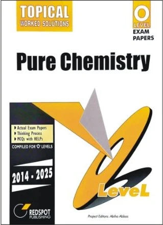 Redspot O Level Pure Chemistry Topical Worked Solutions 2026 Edition