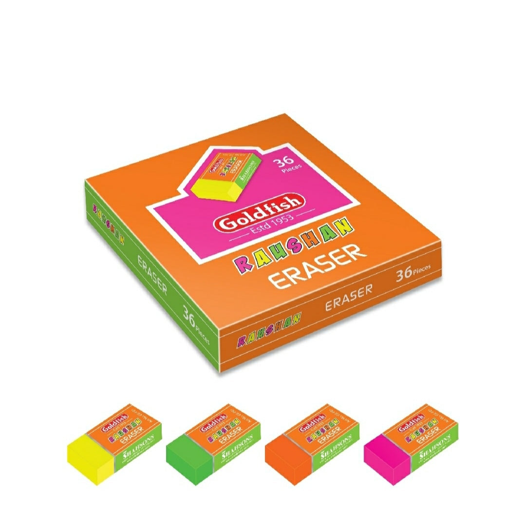 GOLDFISH ERASER RAUSHAN
