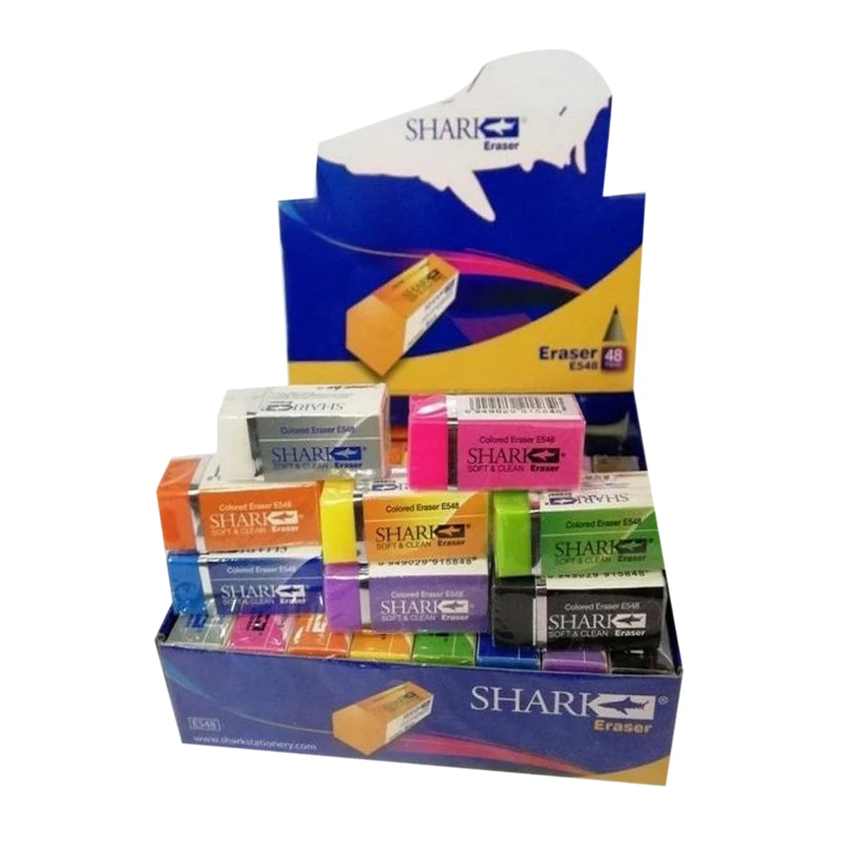 SHARK ERASER COLOUR E548