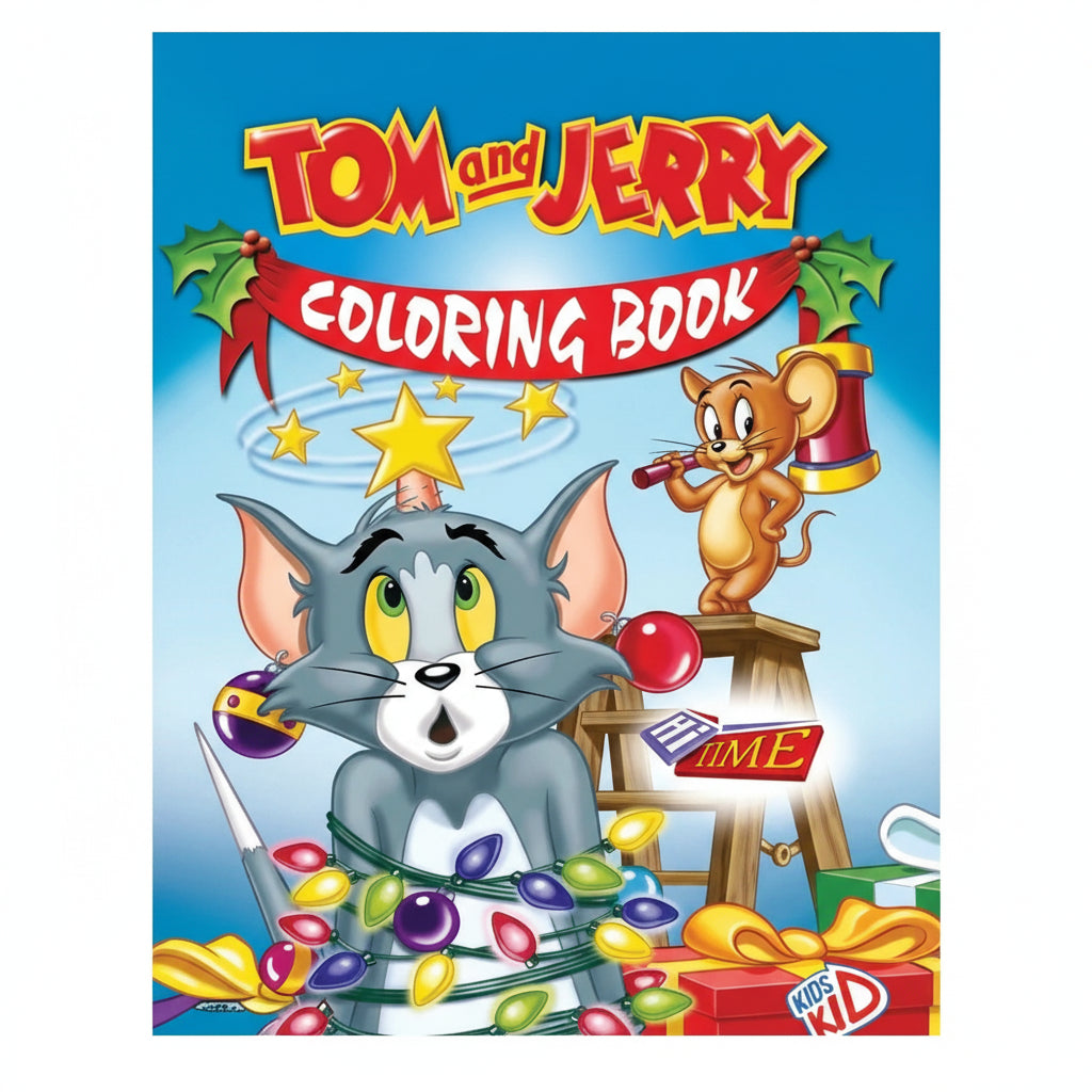 Tom and Jerry Coloring Book