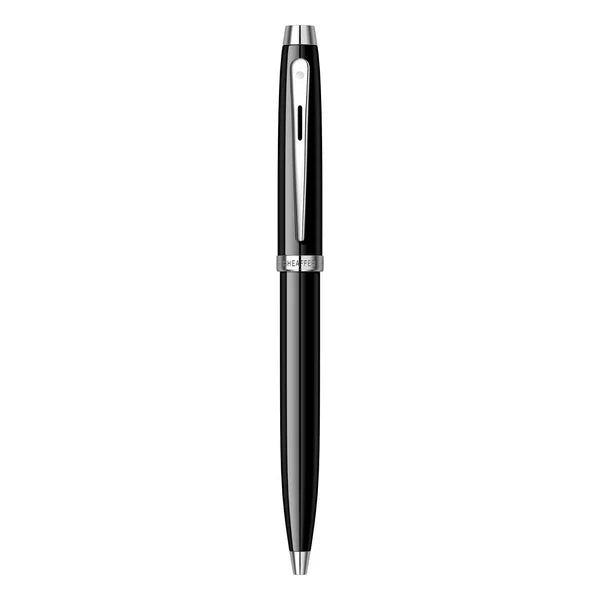 Sheaffer 100 Glossy Black Lacquer Ballpoint Pen
