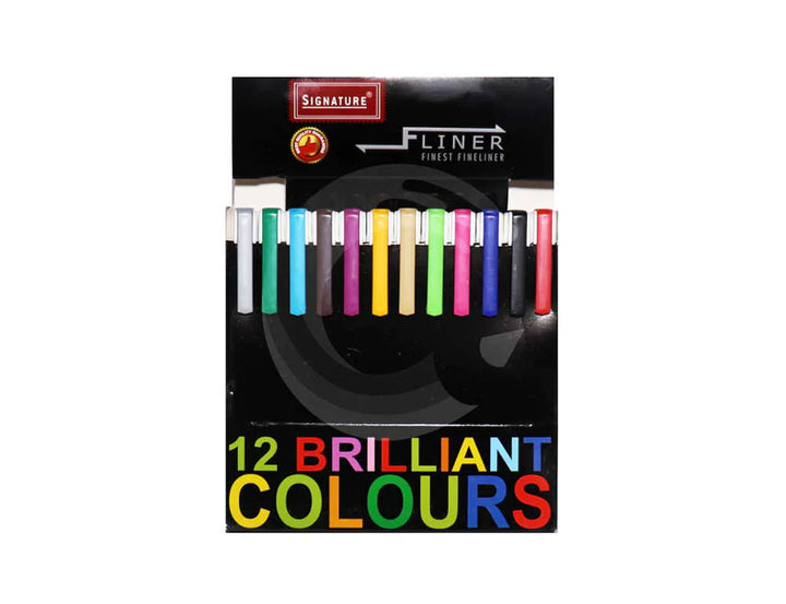 SIGNATURE FINELINER COLOUR SET [ MIX ]