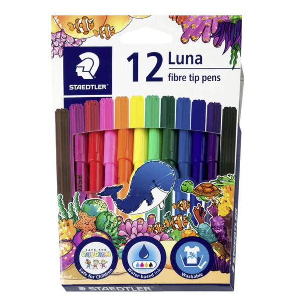 Staedtler Luna Fibre Tip Pens