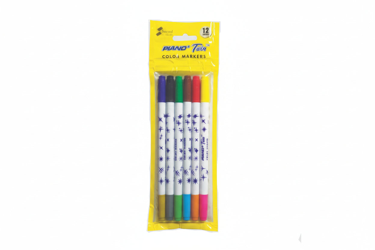 PIANO TWIN COLOUR MARKERs