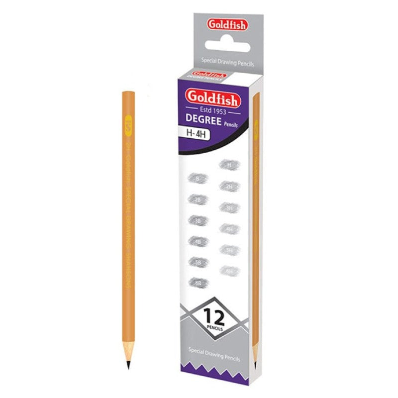 GOLDFISH DEGREE PENCIL 4H