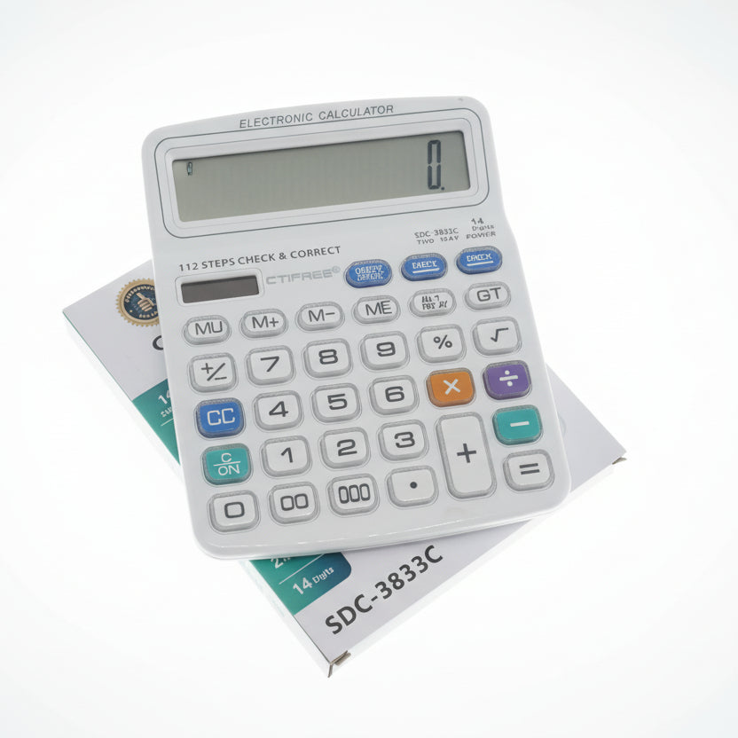CTIFREE CALCULATOR NO SDC3833C CC3833