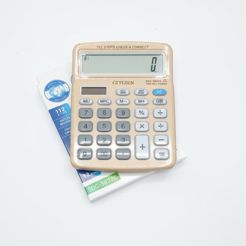 GITIZEN CALCULATOR NO SDC3822C